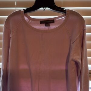 French Connection Light Lilac Pullover Sweatshirt